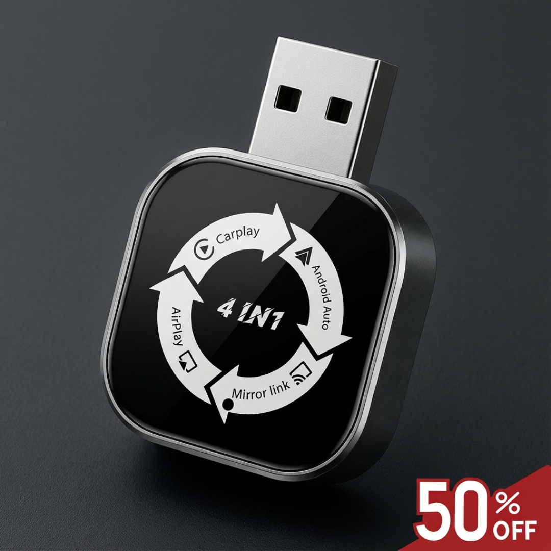Bezdrátový adaptér CarPlay 4 v 1